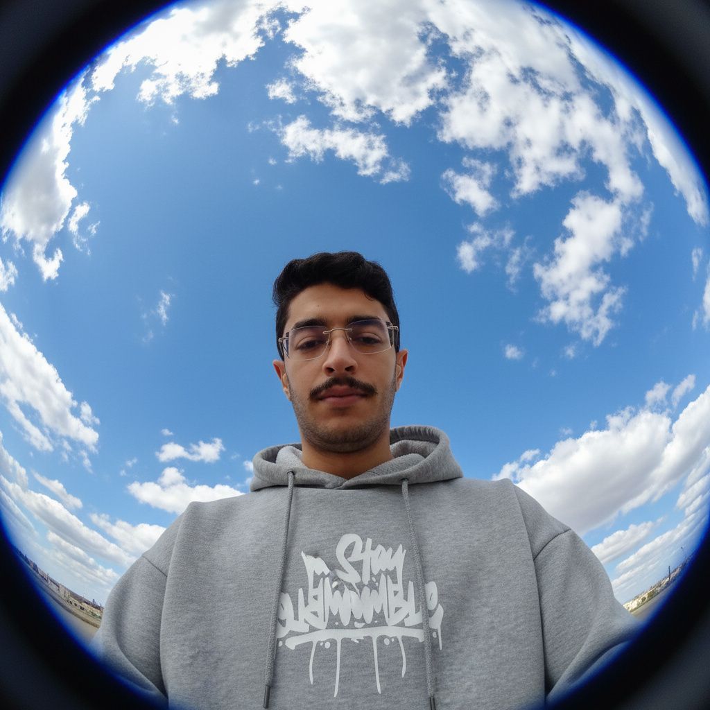 Fisheye Sky sample