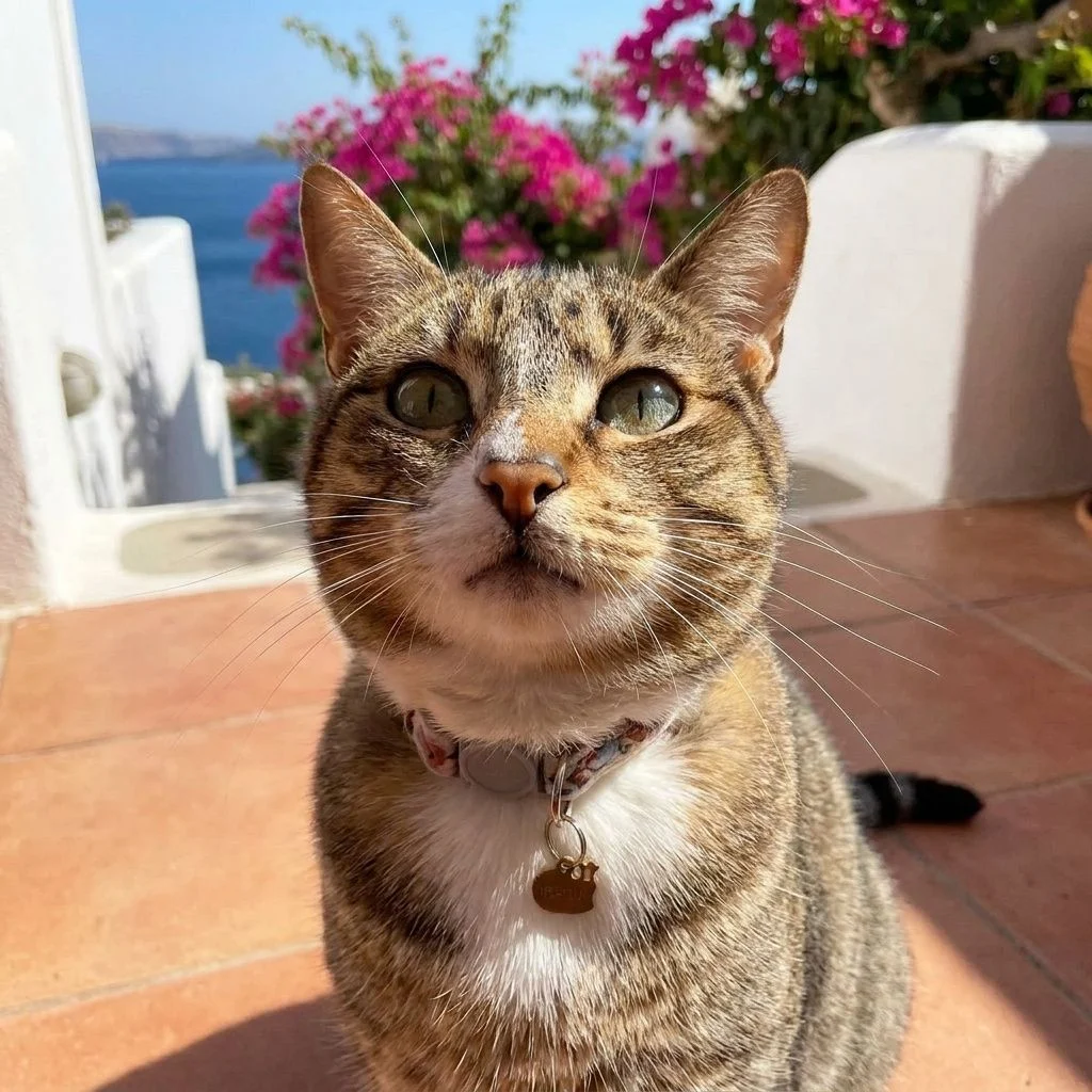 Mediterranean Sun — Studio Cat subject