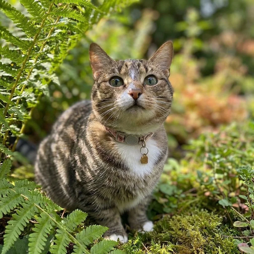 Nature Portrait — Studio Cat subject