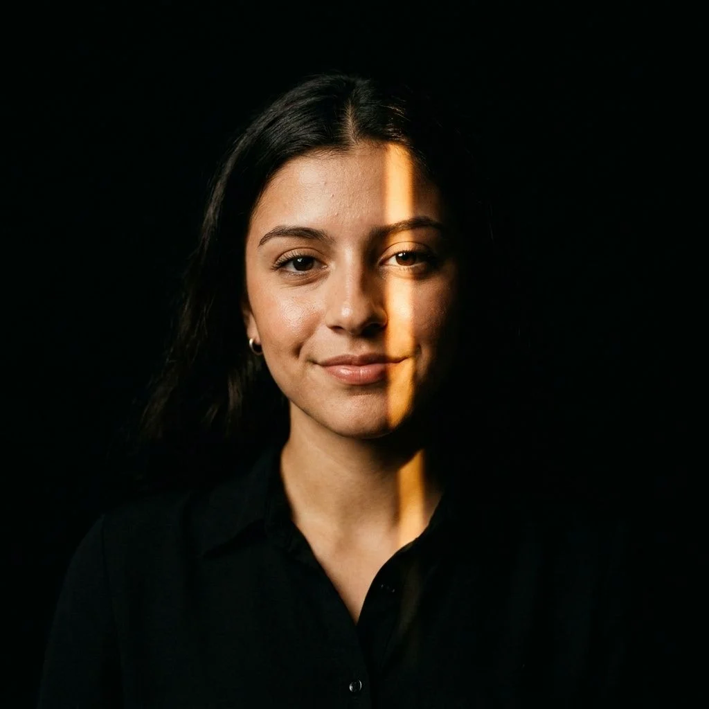 Slit Shadow — Studio Girl subject